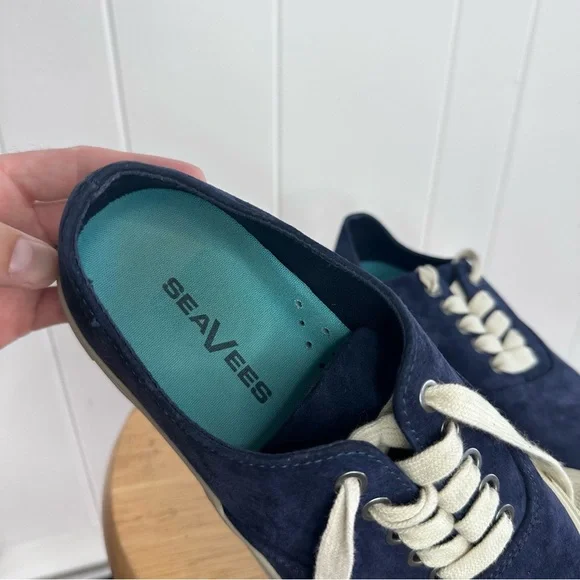 SeaVees Legend Sneaker X Suede Blue - Picture 4 of 9